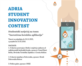 Međunarodni natječaj za studente – ASIC / Adria Student Innovation contest